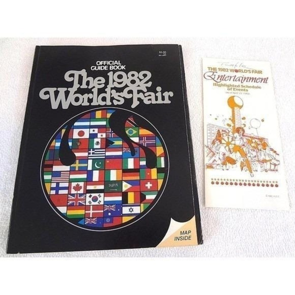 1982 World's Fair Official Guide Book, Program Map, Activity Booklets - Picture 2 of 10